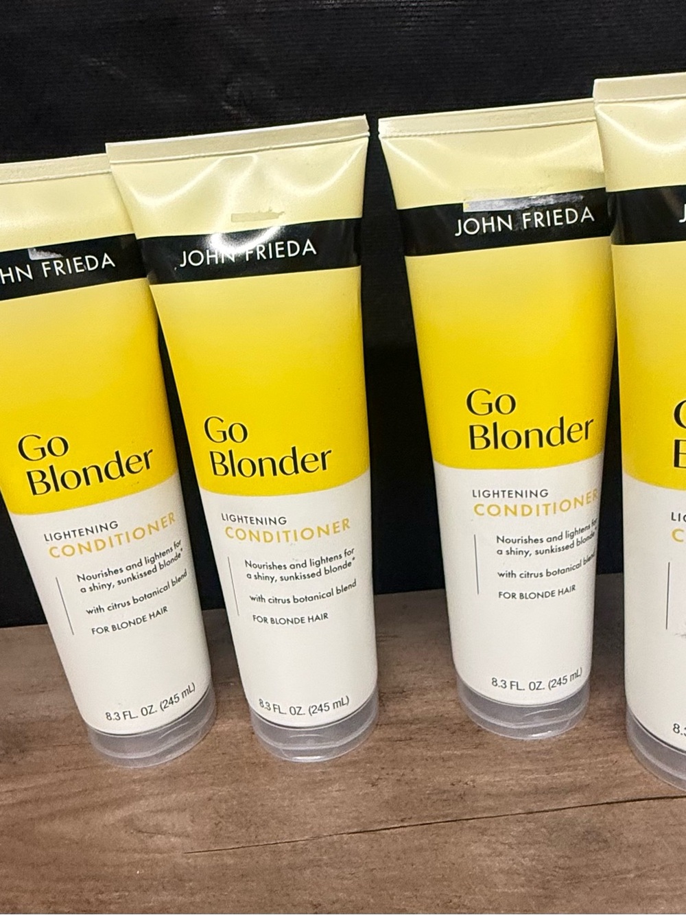 Lot Of 4 Go Blonder Lightening Conditioner, Blonde Conditioner, 8.3 fl oz Ea